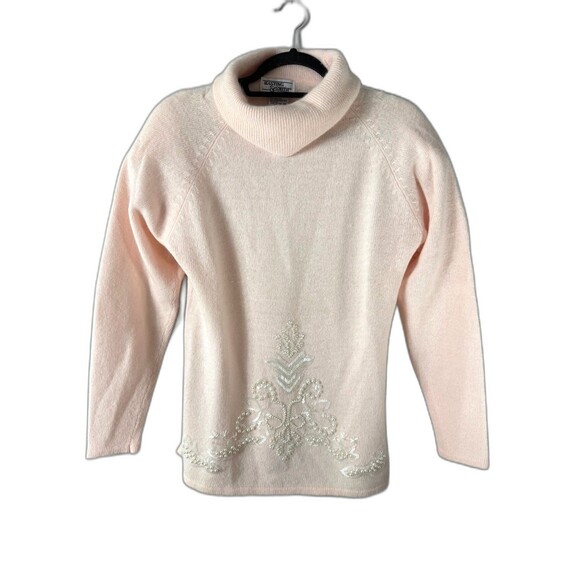 Vintage 80s Hasting & Smith Lambswool and Angora Sweater - Picture 2 of 6